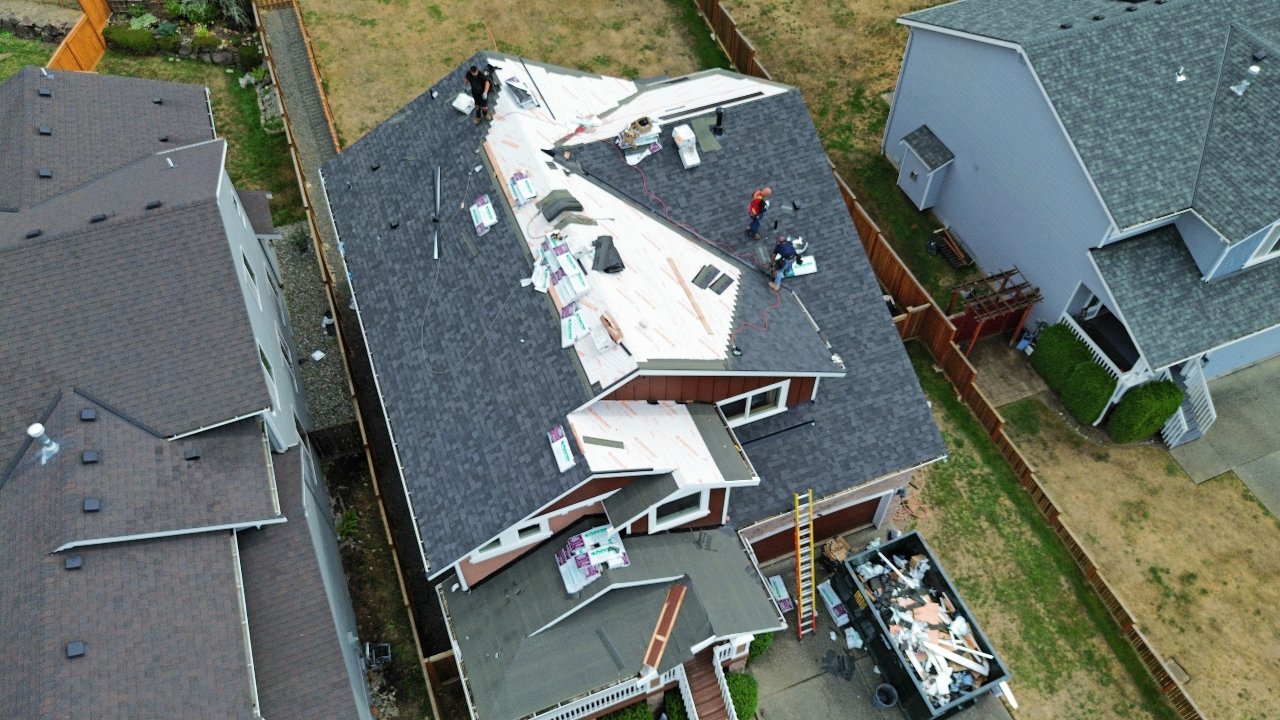 Wallace Roofing & Exterior Construction roofing and exterior project 32 in Lake Stevens and Snohomish County, WA