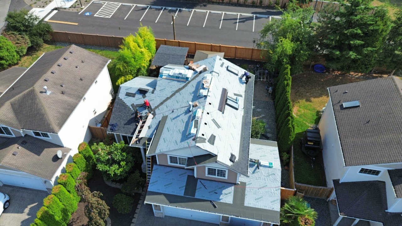 Wallace Roofing & Exterior Construction roofing and exterior project 38 in Lake Stevens and Snohomish County, WA