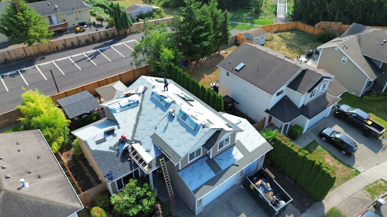 Wallace Roofing & Exterior Construction roofing and exterior project 39 in Lake Stevens and Snohomish County, WA