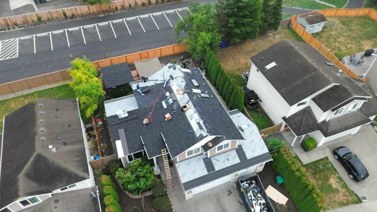 Wallace Roofing & Exterior Construction roofing and exterior project 40 in Lake Stevens and Snohomish County, WA