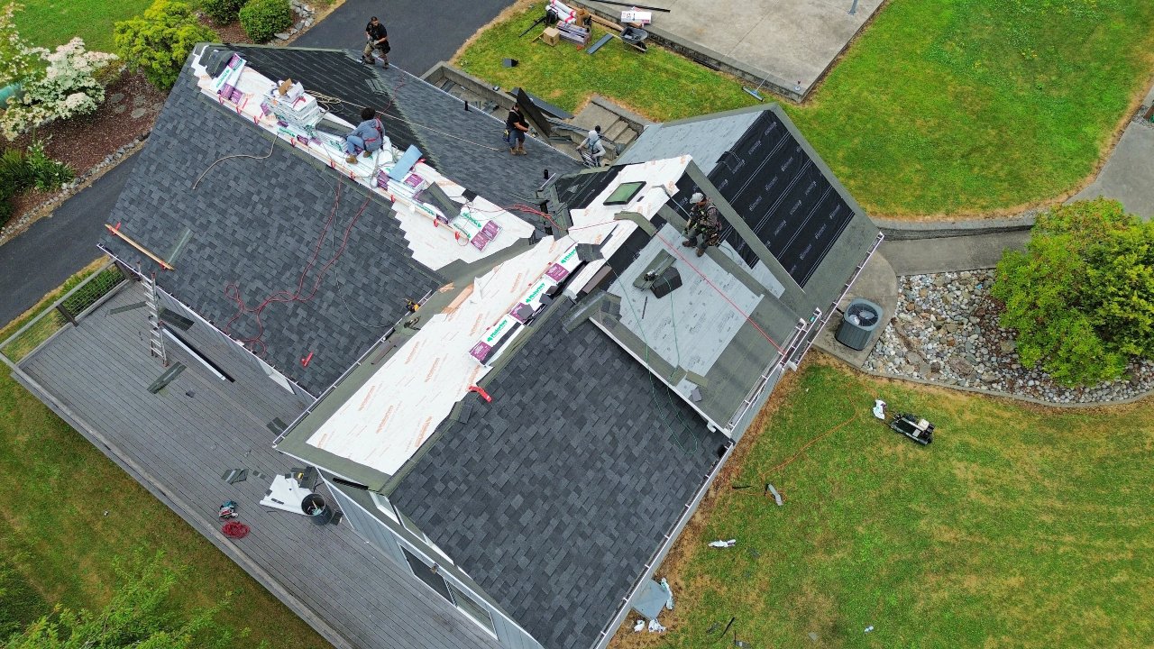 Wallace Roofing & Exterior Construction roofing and exterior project 5 in Lake Stevens and Snohomish County, WA