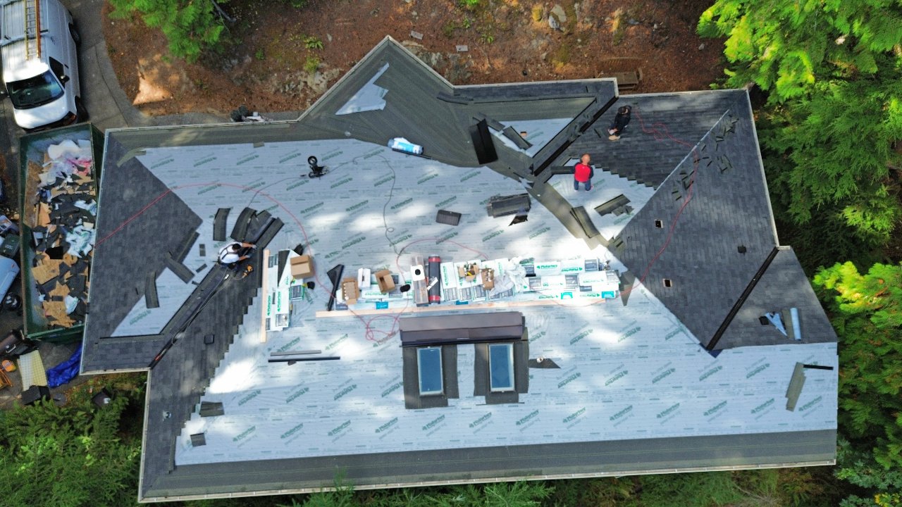 Wallace Roofing & Exterior Construction roofing and exterior project 58 in Lake Stevens and Snohomish County, WA