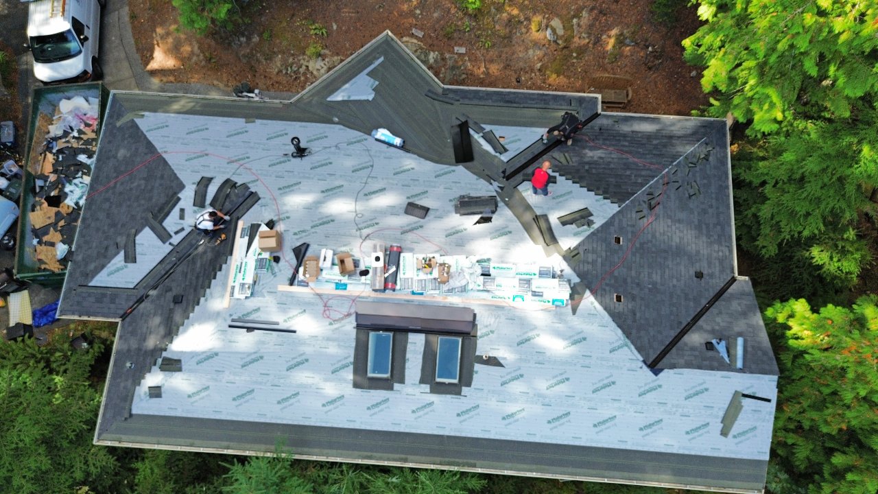 Wallace Roofing & Exterior Construction roofing and exterior project 59 in Lake Stevens and Snohomish County, WA
